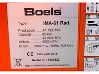 2015 thermobile ima-61 industriële heater / event heater / hetelucht turbine - afbeelding 9 van  9