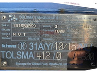 2015 tolsma 3m3 brandstof opslagtank - afbeelding 8 van  8