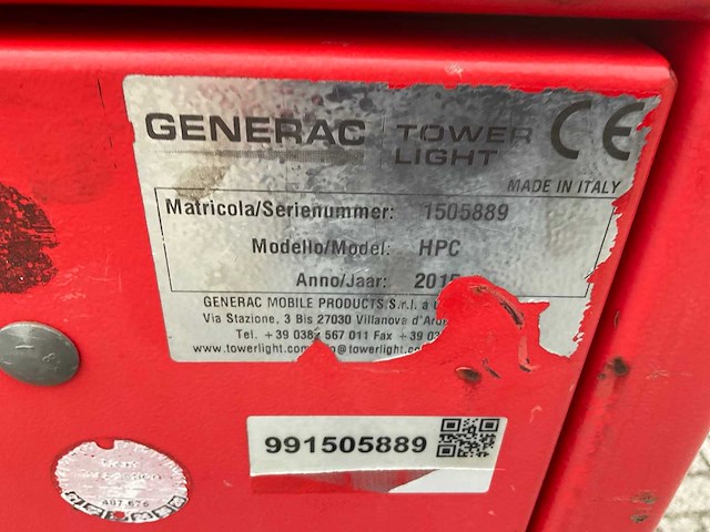 2015 tower light hpc lichtmast - afbeelding 10 van  11