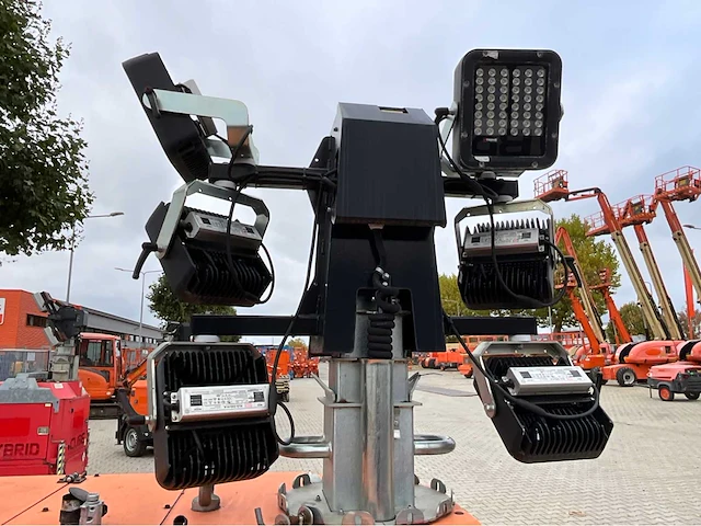 2015 towerlight vb-9 led lichtmast aggregaat aanhangwagen led - afbeelding 4 van  32