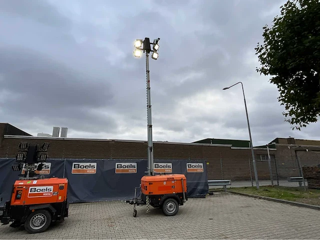 2015 towerlight vb-9 led lichtmast aggregaat aanhangwagen led - afbeelding 1 van  32