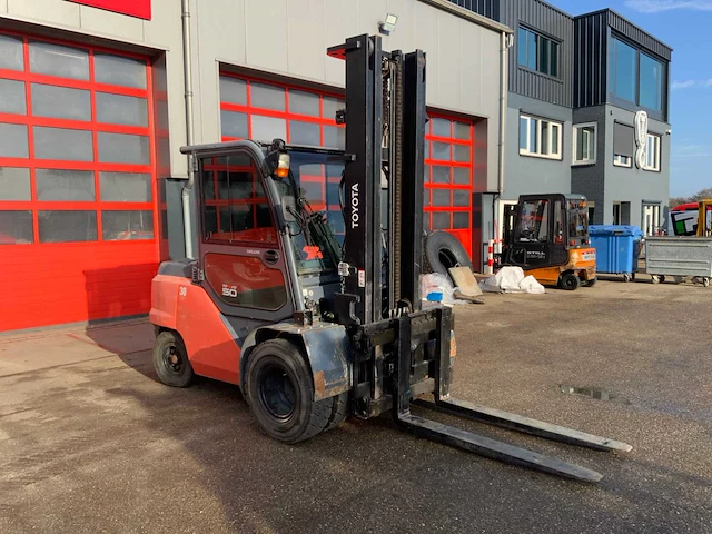 2015 toyota tonero 50 vorkheftruck - afbeelding 3 van  9