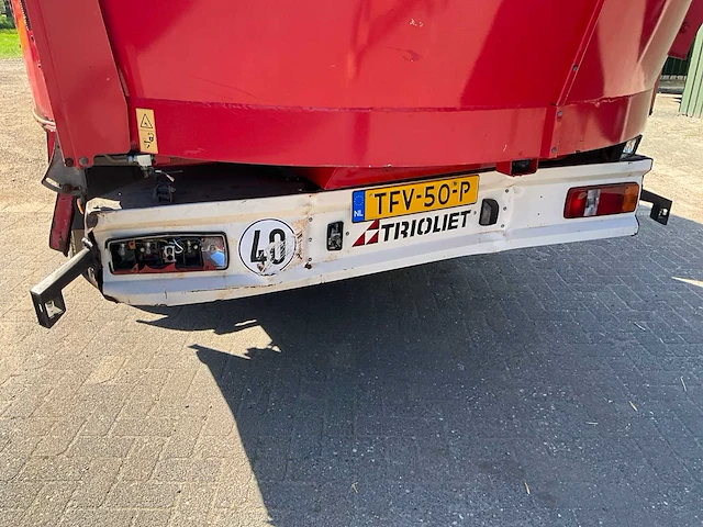 2015 trioliet triotrac 2-24000 voermengwagen - afbeelding 16 van  44