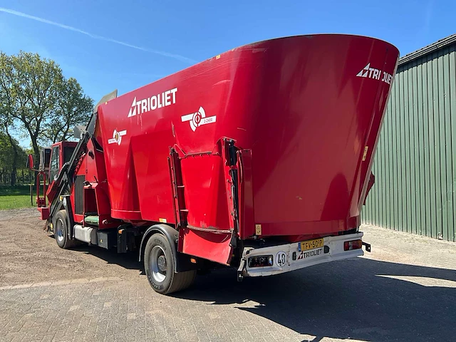 2015 trioliet triotrac 2-24000 voermengwagen - afbeelding 42 van  44