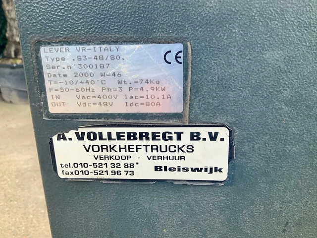 2015 unicarriers ag1n1l18q vorkheftruck - afbeelding 20 van  28