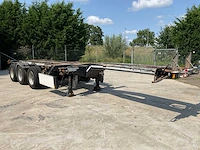 2015 vlastuin d-tec ft-ls-s uitschuifbare container chassis oplegger - afbeelding 12 van  28