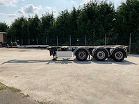 2015 vlastuin d-tec ft-ls-s uitschuifbare container chassis oplegger - afbeelding 24 van  28