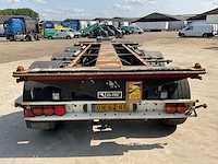 2015 vlastuin d-tec ft-ls-s uitschuifbare container chassis oplegger - afbeelding 26 van  28