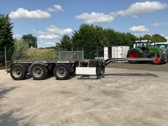 2015 vlastuin d-tec ft-ls-s uitschuifbare container chassis oplegger - afbeelding 28 van  28