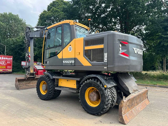 2015 volvo ew160e banden graafmachine - afbeelding 10 van  17