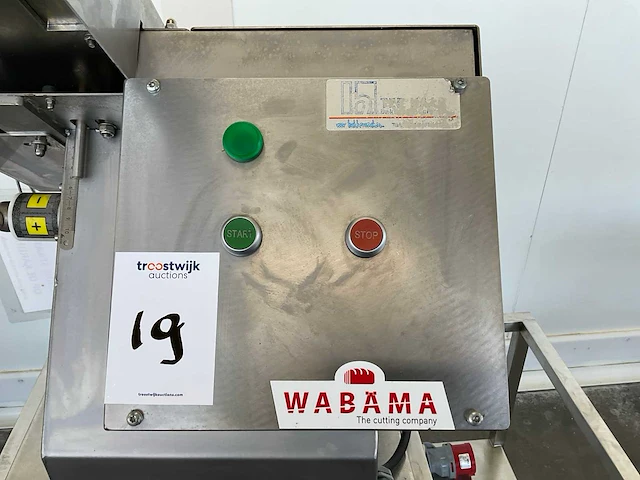 2015 wabäma bsm vario broodjes-snijmachine - afbeelding 3 van  9