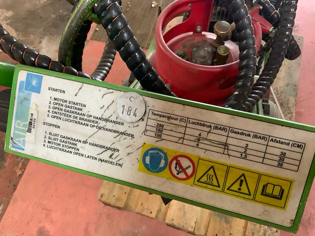 2015 weed control trolley pack onkruidbrander - afbeelding 9 van  9