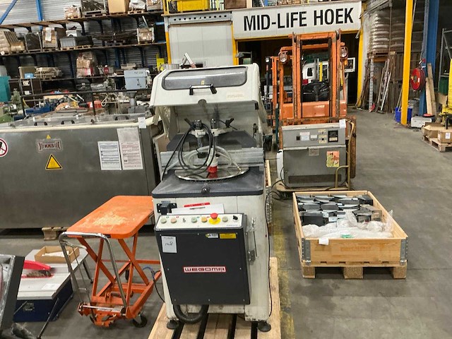 2015 wegoma tks420 aluminium cirkelzaagmachine - afbeelding 2 van  5