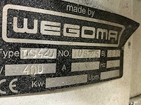 2015 wegoma tks420 aluminium cirkelzaagmachine - afbeelding 5 van  5