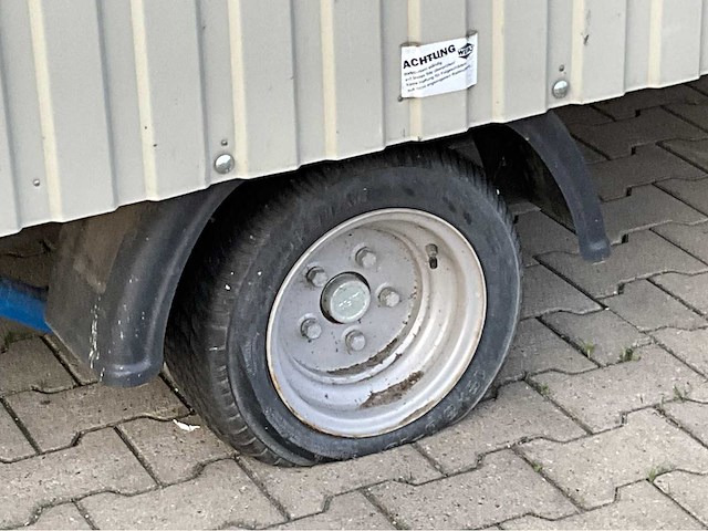 2015 weiro holzbau bauwagen rasant 350 schaft aanhangwagen - afbeelding 3 van  13