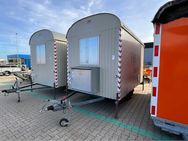 2015 weiro holzbau bauwagen rasant 350 schaft aanhangwagen - afbeelding 1 van  12