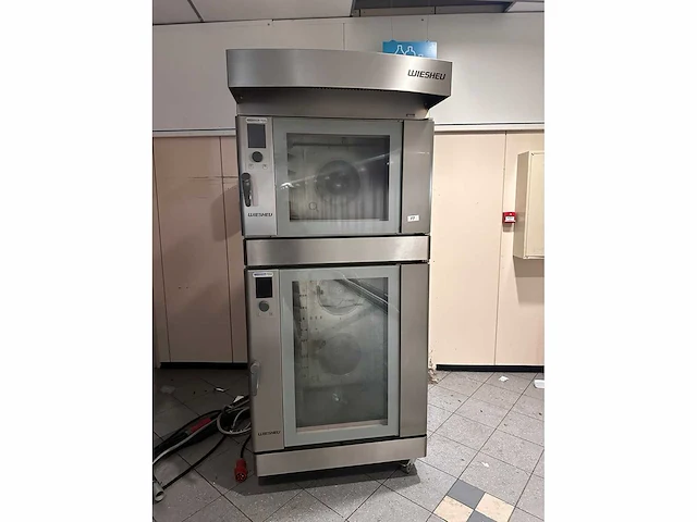 2015 wiesheu euromat 64-s dubbele combi oven - afbeelding 2 van  7