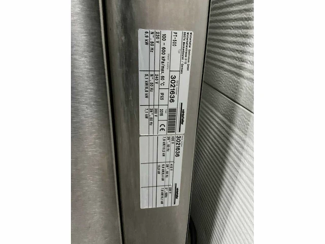 2015 winterhalter pt-500 vaatwasmachine - afbeelding 5 van  7