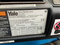 2015 yale erp25vl vorkheftruck - afbeelding 10 van  19