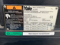 2015 yale glp35vx vorkheftruck - afbeelding 10 van  19