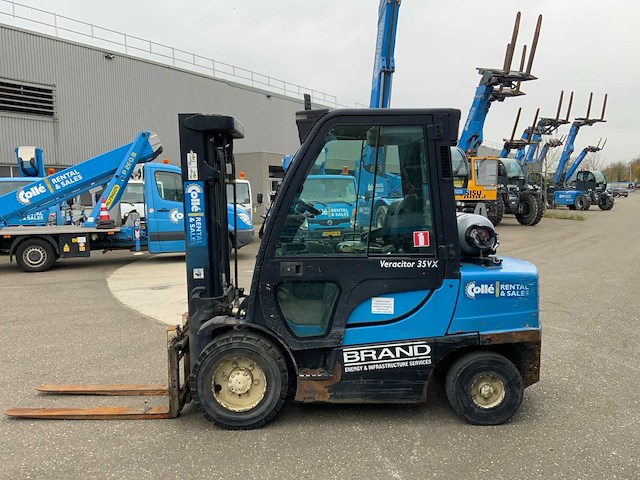 2015 yale glp35vx vorkheftruck - afbeelding 18 van  21