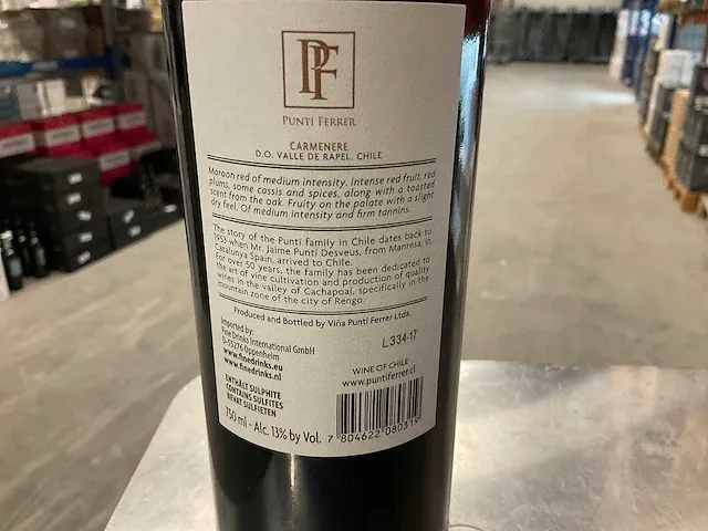 2016 - carmenere (126x) - afbeelding 2 van  3