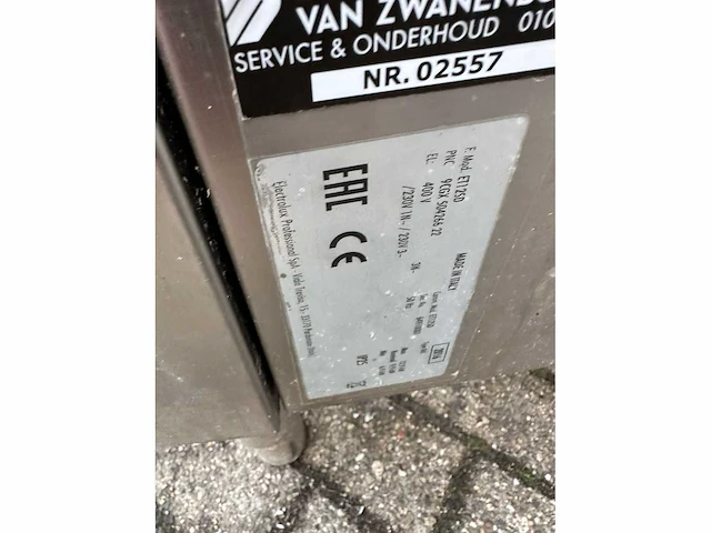 2016 - et12sd - korvenvaatwasmachine - afbeelding 4 van  4