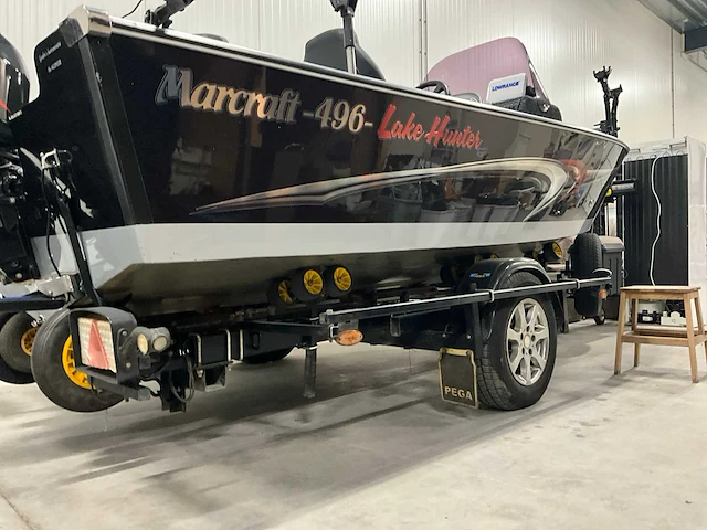 2016 - marcraft - 496 lake hunter - vissersboot - afbeelding 3 van  65