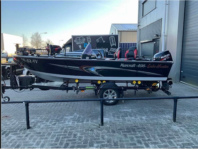 2016 - marcraft - 496 lake hunter - vissersboot - afbeelding 23 van  65