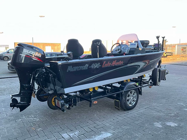 2016 - marcraft - 496 lake hunter - vissersboot - afbeelding 56 van  65