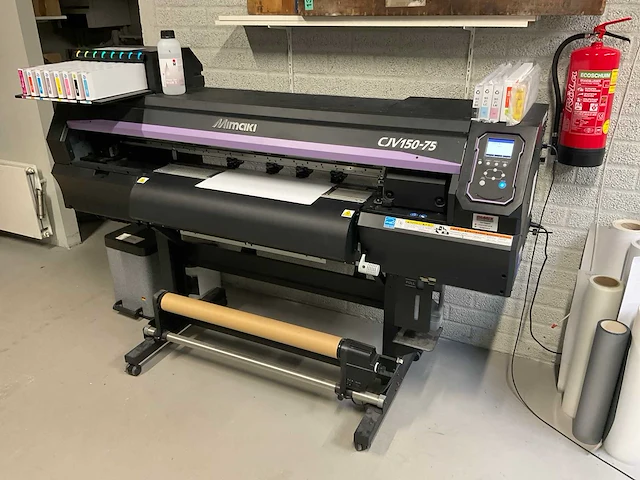 2016 - mimaki - cjv150-75 - printer/plotter - afbeelding 3 van  10