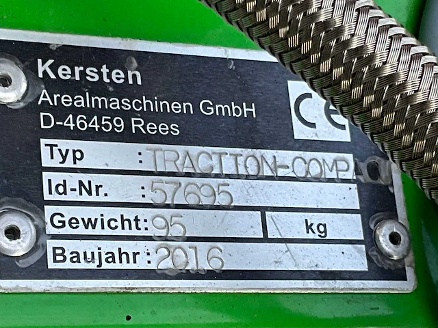 2016 2016 kersten / weed control tractton compact / air combi compact overig bos- en tuingereedschap - afbeelding 18 van  26