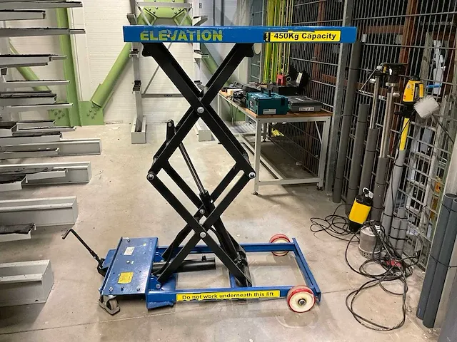 2016 advanced handling sc-450 mobiel hefplateau - afbeelding 1 van  7