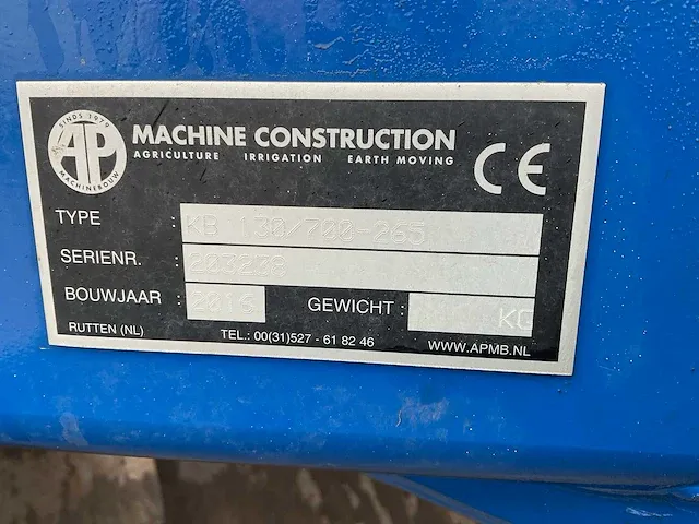 2016 ap kb 130/700-265 kilverbak - afbeelding 9 van  22