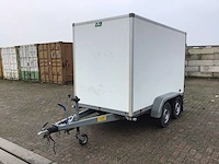 2016 atec agw o2-2 2000kg gesloten aanhangwagen - afbeelding 1 van  11