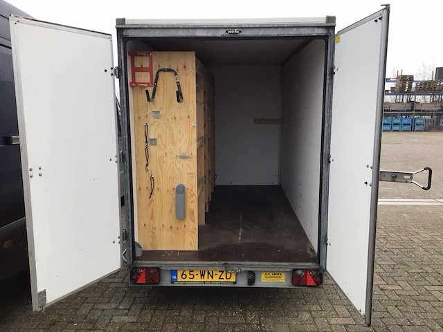2016 atec agw o2-2 2000kg gesloten aanhangwagen - afbeelding 7 van  11