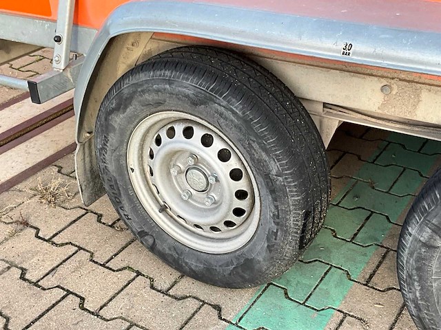 2016 atec eb2 2-1 dubbelas aanhangwagen - afbeelding 10 van  21