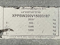 2016 atec eb2 2-1 dubbelas aanhangwagen - afbeelding 13 van  20