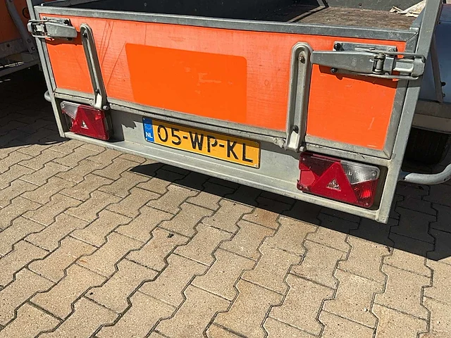 2016 atec eb2 2-1 dubbelas aanhangwagen - afbeelding 18 van  20