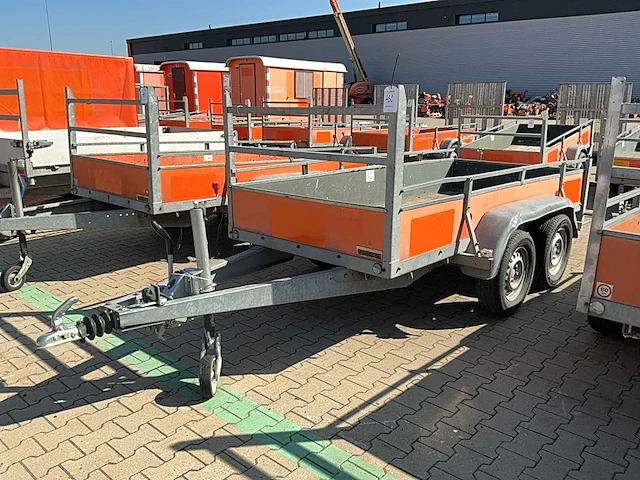 2016 atec eb2 2-1 dubbelas aanhangwagen - afbeelding 1 van  20