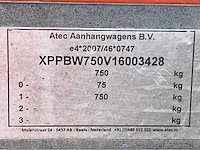 2016 atec eo1300 aanhangwagen - afbeelding 8 van  16