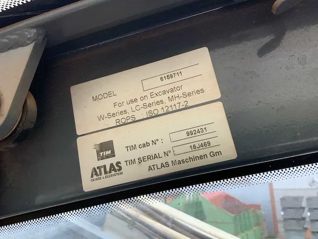 2016 atlas 350 mh overslagkraan - afbeelding 36 van  61