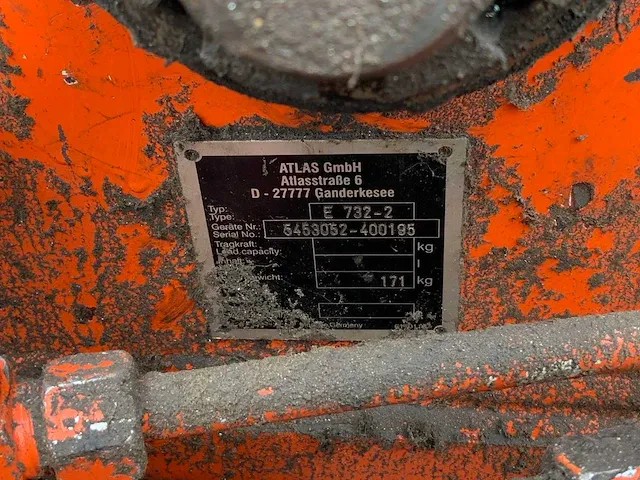 2016 atlas 350 mh overslagkraan - afbeelding 58 van  61