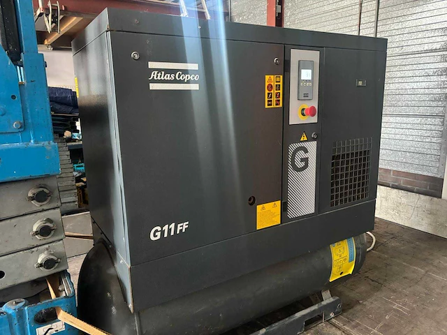 2016 atlas copco g11ff schroefcompressor - afbeelding 2 van  10