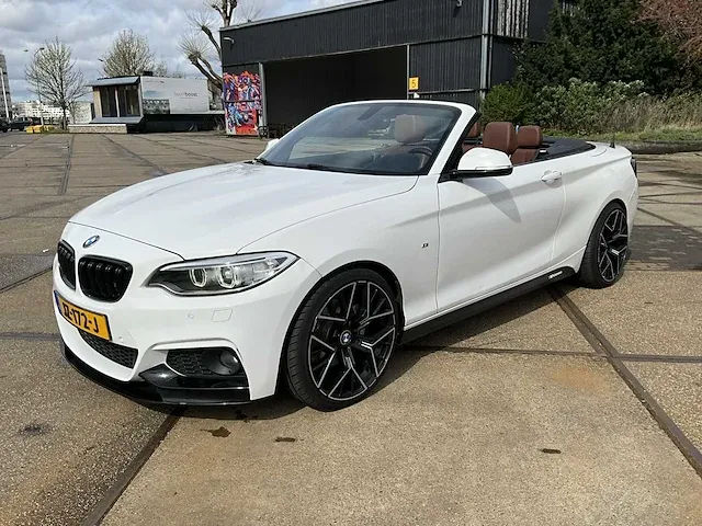 2016 bmw 2-serie cabrio 220i personenauto - afbeelding 1 van  33