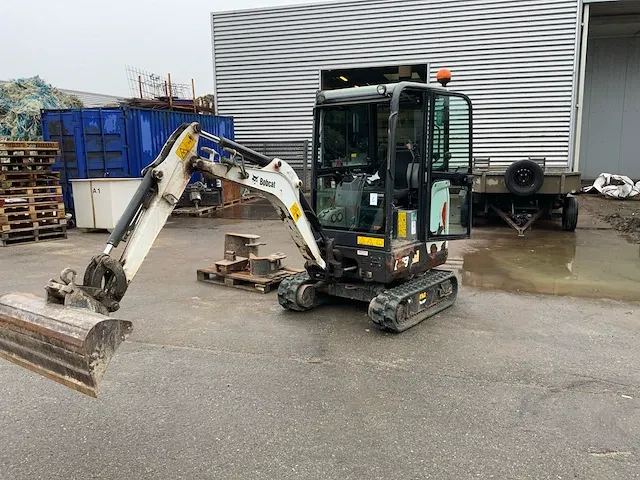 2016 bobcat e 19 rups graafmachine - afbeelding 1 van  15