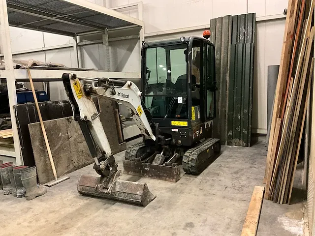2016 bobcat e 19 rups graafmachine - afbeelding 8 van  15