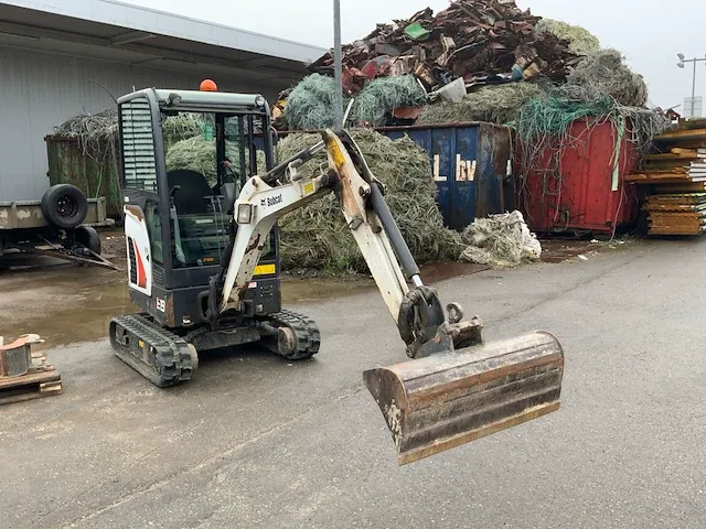 2016 bobcat e 19 rups graafmachine - afbeelding 9 van  15