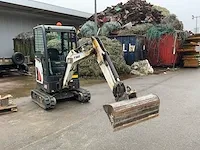2016 bobcat e 19 rups graafmachine - afbeelding 9 van  15