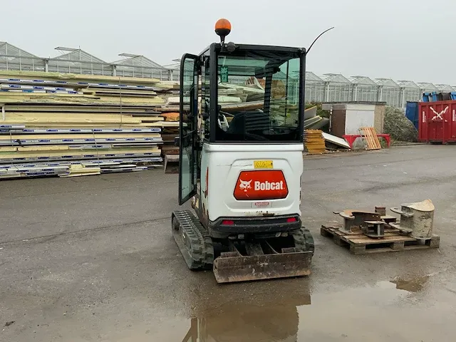 2016 bobcat e 19 rups graafmachine - afbeelding 11 van  15